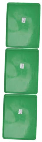Pack of 3 Pet Toilet Plastic Plate Dog Kennel Tray Spatula Tray for Pet Crates Replacement Pet Cage Tray Base Tray for Cage Pet Accessories