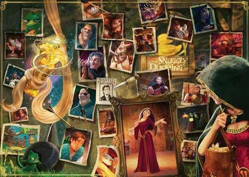 Ravensburger Puzzle 2D 1000 elementów: Villainous. Matka Gertruda, Nowy Design