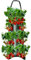 Sac Fraise Sac De Plantation Sacs De Culture À Suspendre pour Fraises avec Trous Pot pour Fraisier Sacs De Culture pour Fleurs, Herbes pour Fraise Sacs De Culture À Fraises Suspendu Jardin