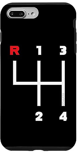 iPhone 7 Plus/8 Plus Manual Transmission Gear Shifter Pattern (4 Speed) Case