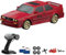 Hylukon Ferngesteuertes Auto, 2,4 GHz RC Drift Car 30 km/h Ferngesteuertes Drift Car 1/16 Ferngesteuertes Auto Rennauto mit Vorder- und Rücklichtern im Retro-Stil