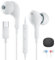 iPhone Kopfhörer mit Kabel für iPhone 16 Pro Max, [𝐀𝐩𝐩𝐥𝐞 𝐌𝐅𝐢 𝐙𝐞𝐫𝐭𝐢𝐟𝐢𝐳𝐢𝐞𝐫𝐭] USB C Kopfhörer Typ C In-Ear Kopfhörer, Magnetisch, Mikrofon für iPhone 16/15/Samsung S24/S23/iPad Pro