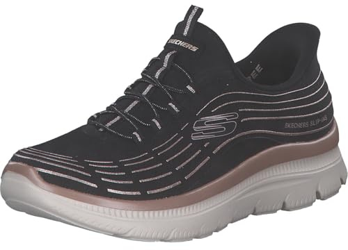 Skechers - Summits Plus, Zapatillas Mujeres, Black,