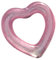 KONTONTY Schwimmring Mit Herz-Pailletten Schwimmring in Herzform Schwimmring Am Strand Schwimmbecken Für Babys Schwimmring Mit Aufblasbarem Herz Pool Schwimmt Ringspielzeug Sommerdeko PVC