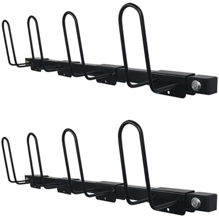 ANGDI Wandhalterung für Boxhandschuhregal, Boxhandschuhregal fürs Fitnessstudio, Boxhandschuh-Organizer mit verstellbarem Haken, zum Ordnen und Trocknen von 2/4 Paar Handschuhen(2pcs)