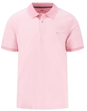 FYNCH-HATTON Piquè-Poloshirt in Two-Tone-Optik