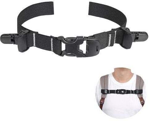 Vigorport Backpack Chest Strap Add on, Elastic Backpack Sternum Strap, Heavy Duty Adjustable Chest Belt with Quick Release Buckle