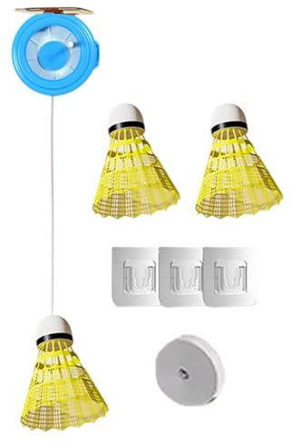 Badminton Übung Rebounder, Badminton Trainer Rebound Ball Hochelastischer