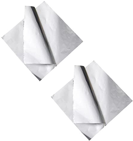 BESTOYARD 50hojas Papel Freidora Aire Cuadrado Revestimientos Horno Fácil Limpiar Para Casa