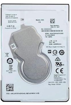 JXCHSWOU Disco rigido for laptop da 1 TB, 5400 RPM, 128 MB, 2,5, HDD interno, SATA III, 6 Gb/s, cache da 7 mm, for PS4 e notebook