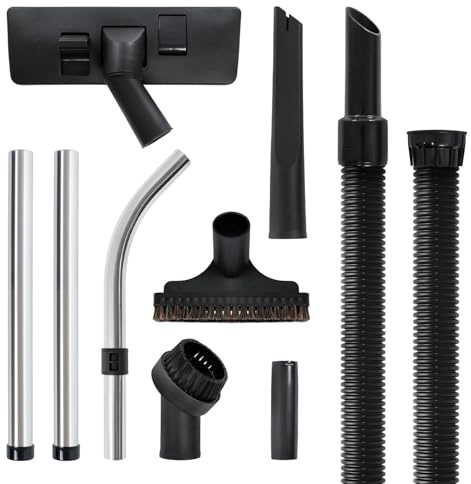 Compatible Henry Hoover Complete Cleaning Kit (32mm) Hetty James George | Harry Charles Replacement (2.5m) Hose Floor Upholstery Crevice Brushes Set 607301 Parts for Cleaning