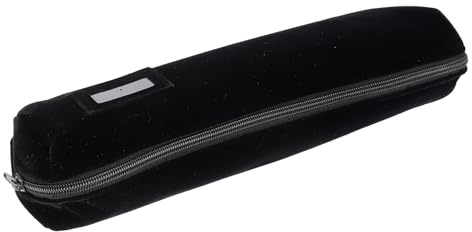 SUPVOX Rotolo Porta Orologi e Custodia per Conservazione Braccialetti Nero Compatto e Leggero, Design Elegante per Casa e Negozio di Gioielli