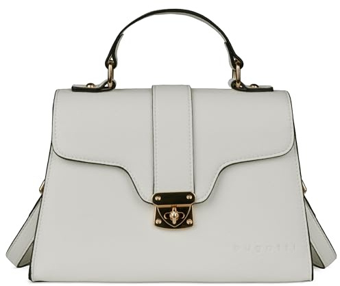 bugatti Mare 3.0 kleine Henkeltasche für Damen, elegante Umhängetasche aus Kunstleder