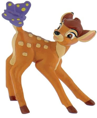 Bullyland 12420 - Spielfigur Bambi aus Walt Disney Bambi, ca. 6,5 cm, detailgetreu, ideal als kleines Geschenk für Kinder ab 3 Jahren
