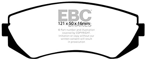 DP1360 Bremsbeläge ULTIMAX2 EBC Brakes für Nissan Almera