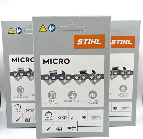 3 pk) 16 Stihl Chainsaw Picco Micro Oilomatic Saw Chain 61PMM355 3/8p .043 55dl