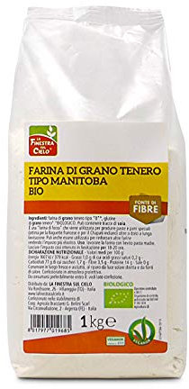 La finestra sul cielo, Farina tipo manitoba bio, 1kg