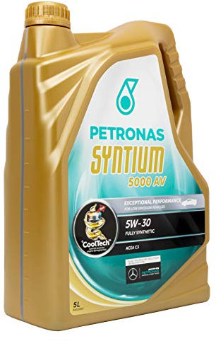 Petronas 18135019 Huile SYN 5000AV 5W30 5 Noir bidon de 5 l
