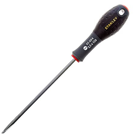 STANLEY 0-65-094 - Destornillador plano FatMax electricista 5,5 x 150 mm