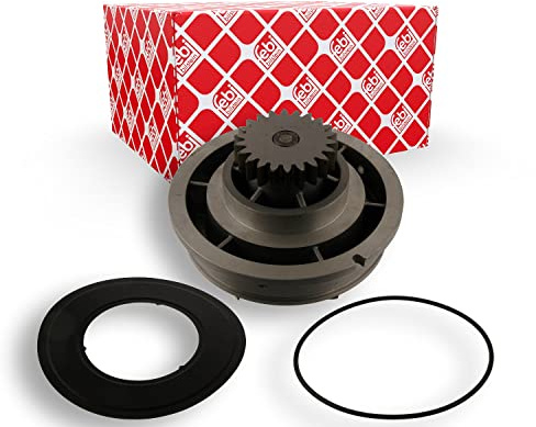 febi bilstein 31568 Water Pump with gear and gaskets, pack of one