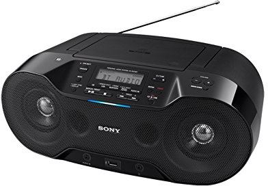 Sony ZS-RS70BTB Boombox DAB Wireless con CD/Bluetooth/NFC/USB Play - Nero