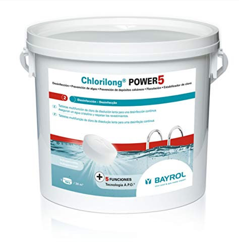 Bayrol Chlorilong Tablettes de chlore 5 fonctions