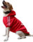 Eastlion Hunde Warm Hoodies Mantel Kleidung Pullover Haustier Welpen T-Shirt Rot 7XL