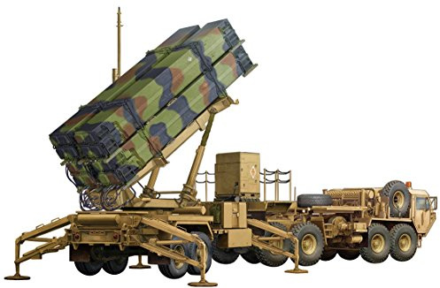 Trumpeter 01037 Model Kit M983 HEMTT and M901 LAUNCHING Station Omim 104 °F Patriot Sam System (Pac)