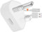 IWIO 3 Pin UK USB Mains Charger Adapter 1000 mAh / 1 AMPwith USB 2.0 Micro USB Sync and Charge Cable 1 Meter compatible with Samsung Galaxy Tab S2 9.7 Inch 2016 - WHITE