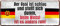 schilderkreis24 - Blechschilder Lustiger Spruch “Der Ossi ist schlau. Wessi Anders Rum!“ Deko Schild Metallschild Ostdeutschland Geschenkidee Retro Vintage 28x12 cm