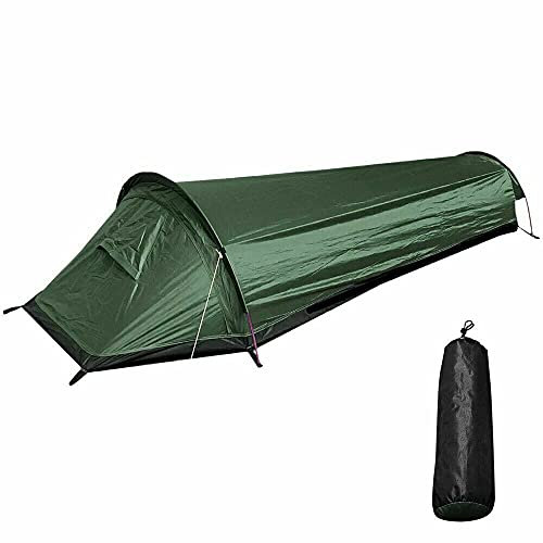 None Brand Ultralight Bivvy Bag Tent, Ultralight Tent Backpacking Tents Outdoor Camping Sleeping Bag Tents Lightweight