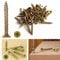 TERF® Multi Purpose Screws 6.0 X 50mm Pozi Flat Double Countersunk Zinc Yellow Screws For PVCu Wooden Timber Chipboard MDF and other similar types Screw Size 6.0 X 50mm - Pack of 50
