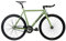 FabricBike Light - Fixed Gear Fahrrad, Single Speed Fixie Starre Nabe, Aluminium Rahmen und Gabel, Räder 28, 4 Farben, 3 Größen, 9.45 kg (Größe M) (L-58cm, Light Cayman Green)