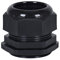25Pcs Plastic M10 Cable Gland for Connection 2mm-5.5mm Wire - Waterproof IP68 Electrical Conduit Compression Connector with Locknut Stuffing/Washer (Black)