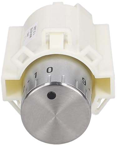 easyPART passend für BOSCH 00613240 Knebel für Kochstelle SIEMENS Einkreis | Drehgriff für Kochfläche Herd, Schaltergriffaufnahme, Ohne Zonenzuschaltung, Kompatibel mit Balay, Constructa, Neff
