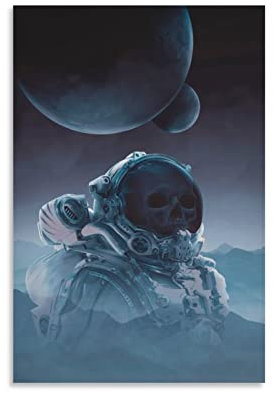 Kunst-Poster Lost in Space, Leinwand, Kunstdruck, modernes Familienschlafzimmer, Dekoration, Poster, 40 x 60 cm