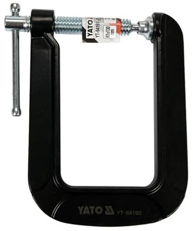 YATO Schraubstock YT-64190 130mm Stahl, Gusseisen