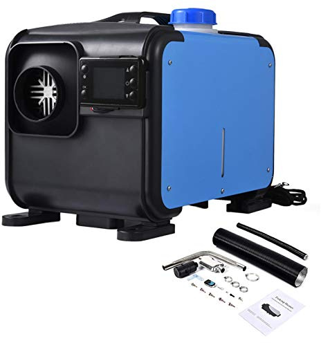Diesel Air Heater - 8KW 12V/24V Compact Diesel Camper Heaters - LCD Screen Security Parking Heater Remote Control For Bus Boat And Camper Tumotsit