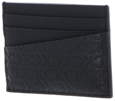 Calvin Klein CK Must Mono Cardholder 6CC Black Tonal Mono