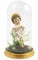 DRW Jesuskind im Fanal aus Harz, handbemalt, 15 cm