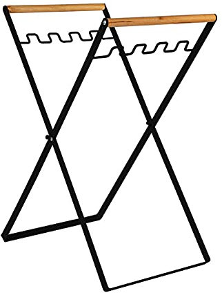 Lixada Outdoor Portable Folding Mülleimer Müllsäcke Rack Küche Picknick Grill Plastiktütenhalter