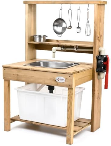 Classic World Évier de cuisine d'extérieur pour enfants