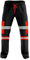 mymixtrendz Mens Hi Vis High Visibility Two Tone Jogging Trousers Bottoms Reflective Tape Cuffed Workwear Joggers Orange Black 4