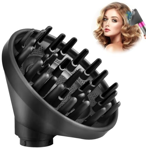 Diffusordüse für Dyson für Airwrap Styler Aufsätze, Umwandlung für Airwrap lang Curling Styler in einen Haartrockner