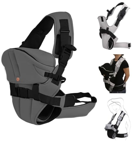 Babytrage Carry go 2 in 1 Bauch- und Hüfttrage von 3 Monaten bis 1 Jahr