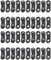 20 Sets Schwarz 3/8 Zoll Kettenglied-Reparatur Voreingestellte Riemen Kettensägen-Kettenverbindungsglieder Reparatursatz Sägekette 3/8 LP Link Reparatur Voreingestellte Kettensägenteile und Zubehör