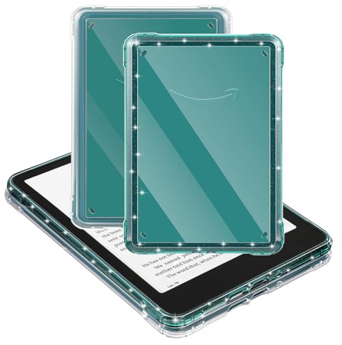 E Net-Case 2 Pack Étui pour Kindle Paperwhite 12e Génération 2024 (7) et Kindle Colorsoft Signature Edition 2024 (7) Custodia sottile e leggera antigraffio in TPU+PC