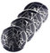 4 STK Auto Emblem Nabendeckel Set Spinne Aufkleber Sticker Nabenkappe Spider Skull Ø56mm Emblem