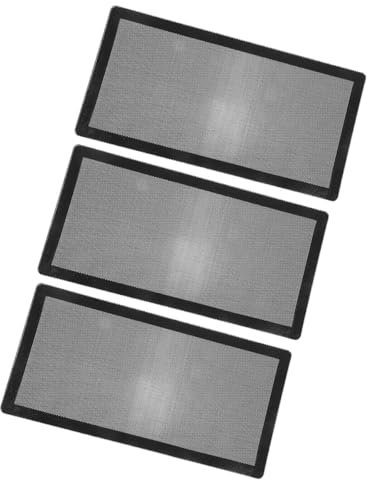 Holibanna 3pcs Fan Dustproof Mesh Cover Pc Case Cover Magnetic Pc Fan Mesh Accessories