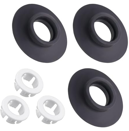 3PCS Flush Valve Seal for Toilet Cistern Replacement, Compatible with Ideal Standard Flush Valve Systems and Cistern Repair Parts, Flexible Seal Rings Fits SV01967